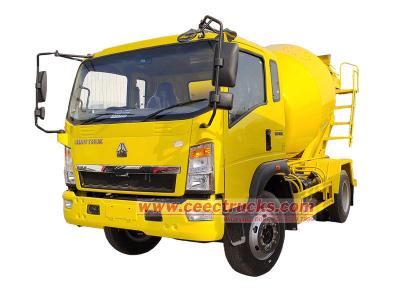 Howo RHD concrete mixer truck