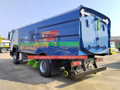 Africa Howo 300HP garbage road sweeper truck