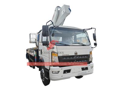 Howo 154HP Aerial Work Platform Truck