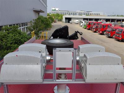 Howo 4x2 city fire rescue truck