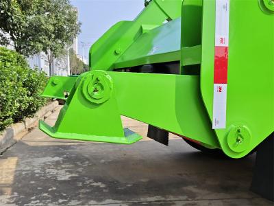 HOWO 8CBM swing arm garbage truck