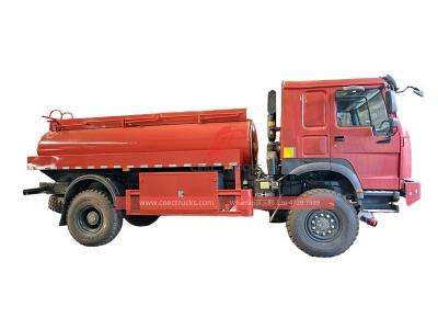 Howo heavy 400HP mining water tank truck