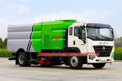 Africa Howo 300HP garbage street sweeper truck