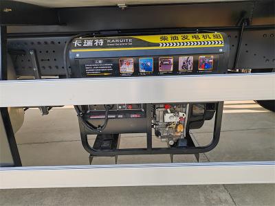 Howo 4x2 freezer truck with carrier unit