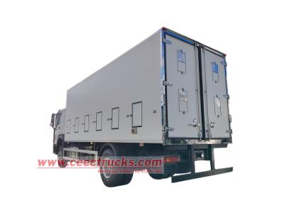 Howo 4x2 freezer truck with carrier unit