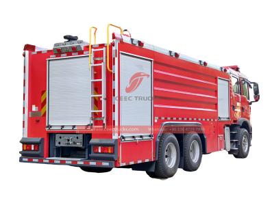 HOWO TX 6x4 foam water fire truck