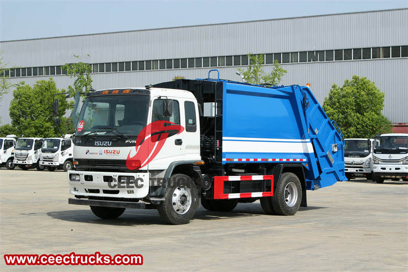 O sistema de controle CAN-BUS para o carregador traseiro Isuzu?