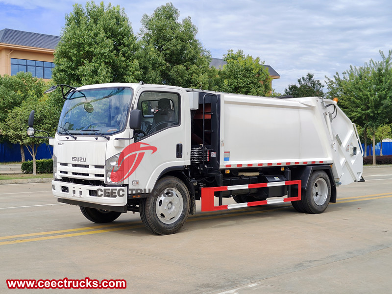 Solução de problemas e métodos comuns para caminhão de lixo compactador Isuzu