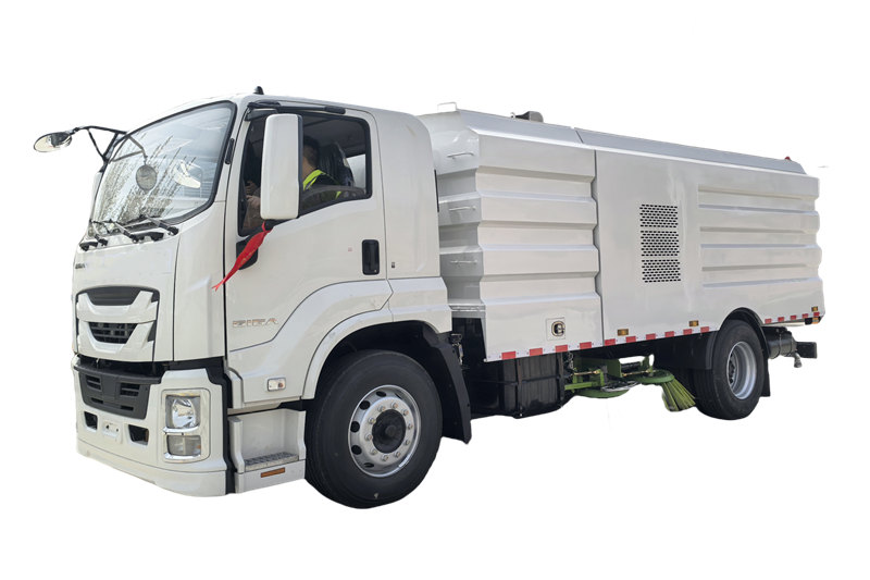 Caminhão varredor de rua Isuzu 4X GIGA 10cbm
