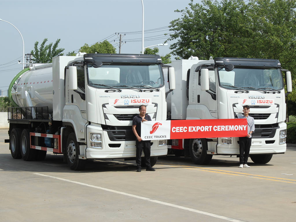 Quais são as marcas de bomba de vácuo comumente usadas para caminhões de sucção a vácuo de Isuzu?