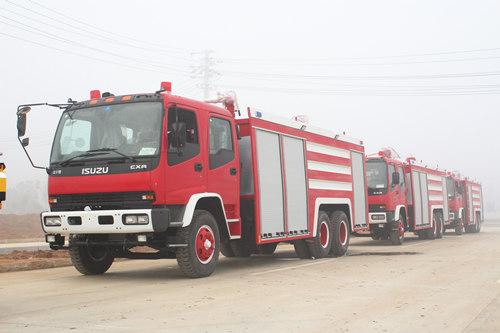 Caminhões de combate a incêndio ISUZU de alta qualidade exportam para África