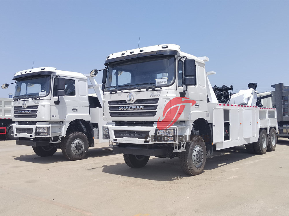 O caminhão de reboque pesado Shacman F3000 é exportado para a Etiópia